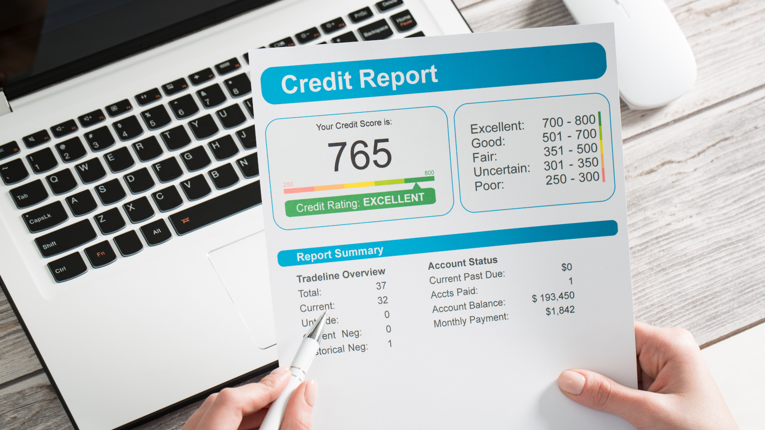 Разлика между кредитен отчет и кредитен рейтинг